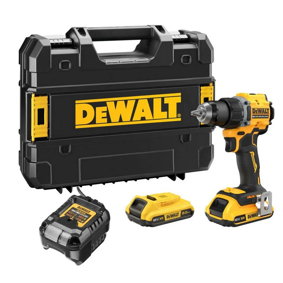 DeWalt Akku-Bohrschrauber DCD794D2T-QW 18 V 2x 2,0 Ah TSTAK-Box