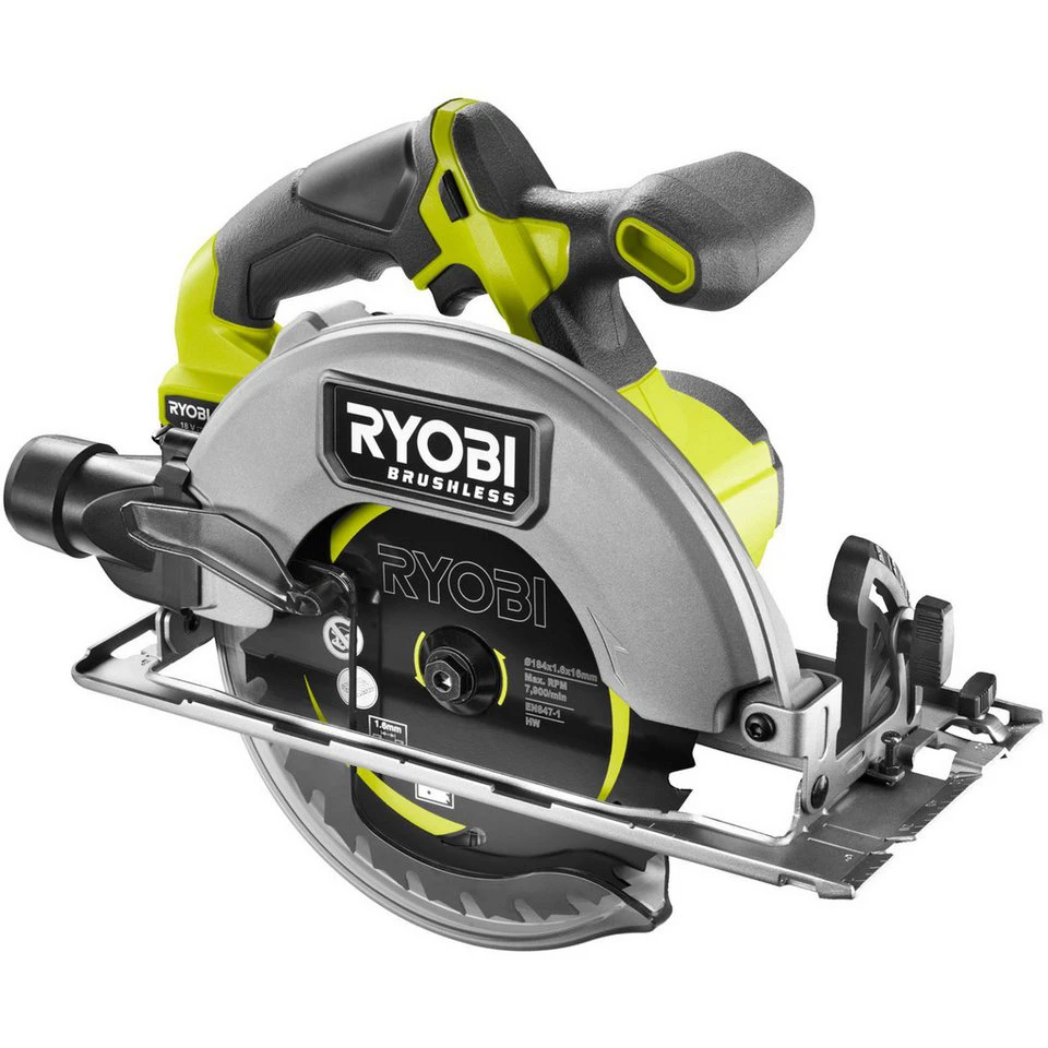 Ryobi Akku-Handkreissäge RCS18BL-0 ONE+ Brushless ohne Akku und Ladegerät
