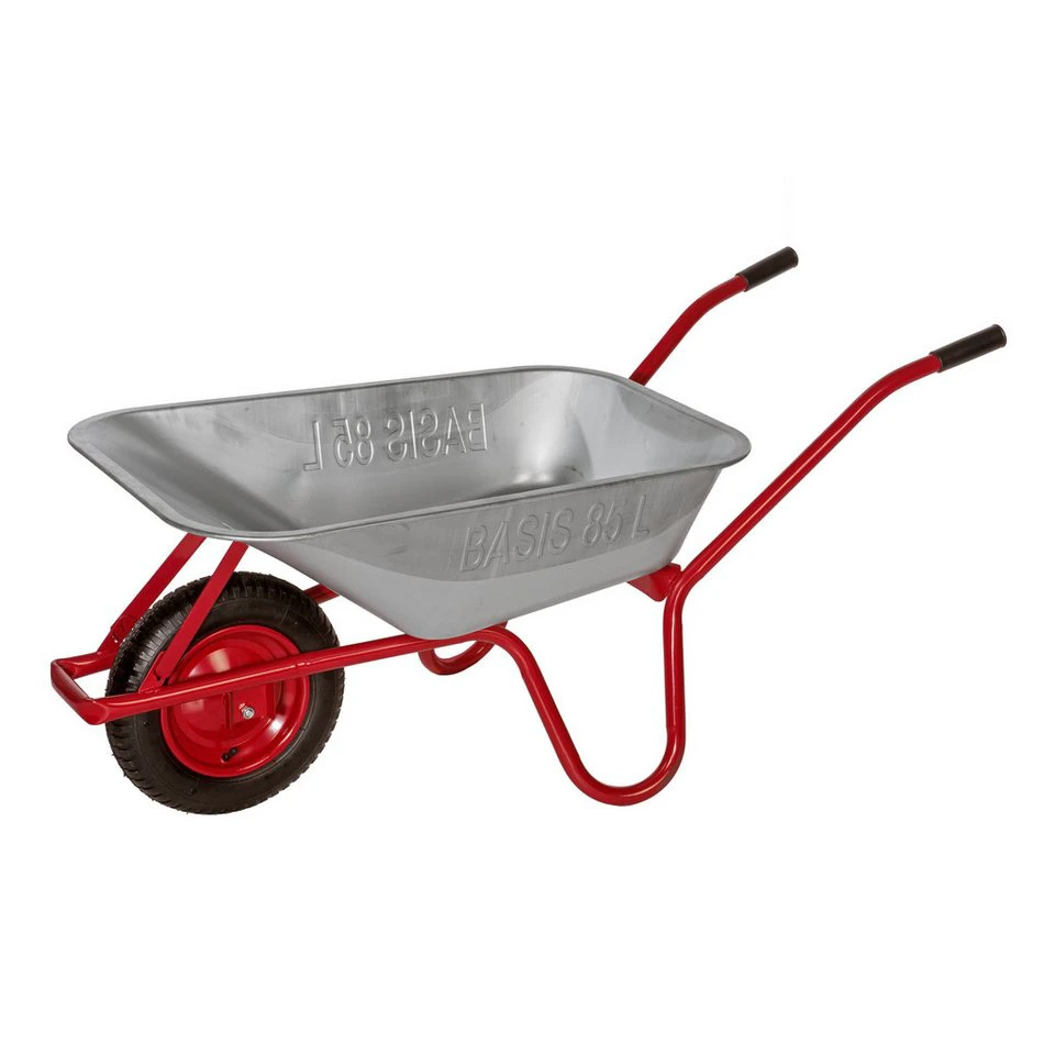 Pro-Bau-Tec Multitool Gartenschubkarre Basis 10090 85 l Stahl verzinkt