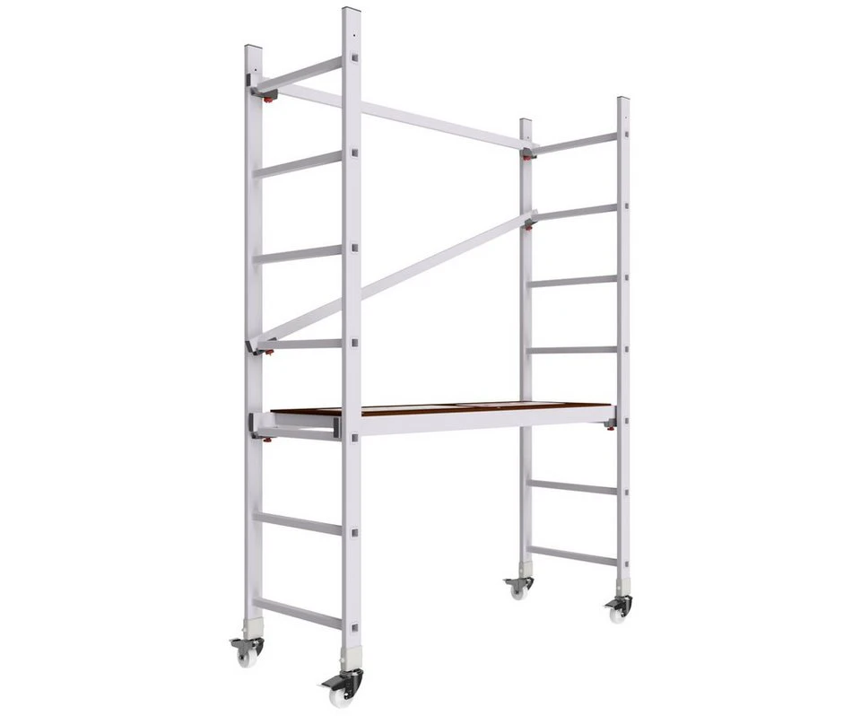 ALTEC Aluminium Fahrgerüst AluCombine 1.0 - 300 mit 4 Laufrollen