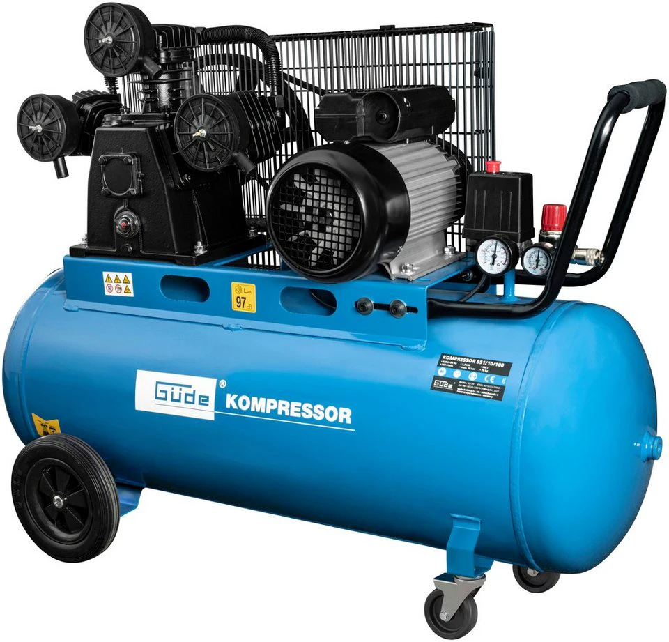 Güde 551/10/100 Kompressor 550 W 10 bar 100 l