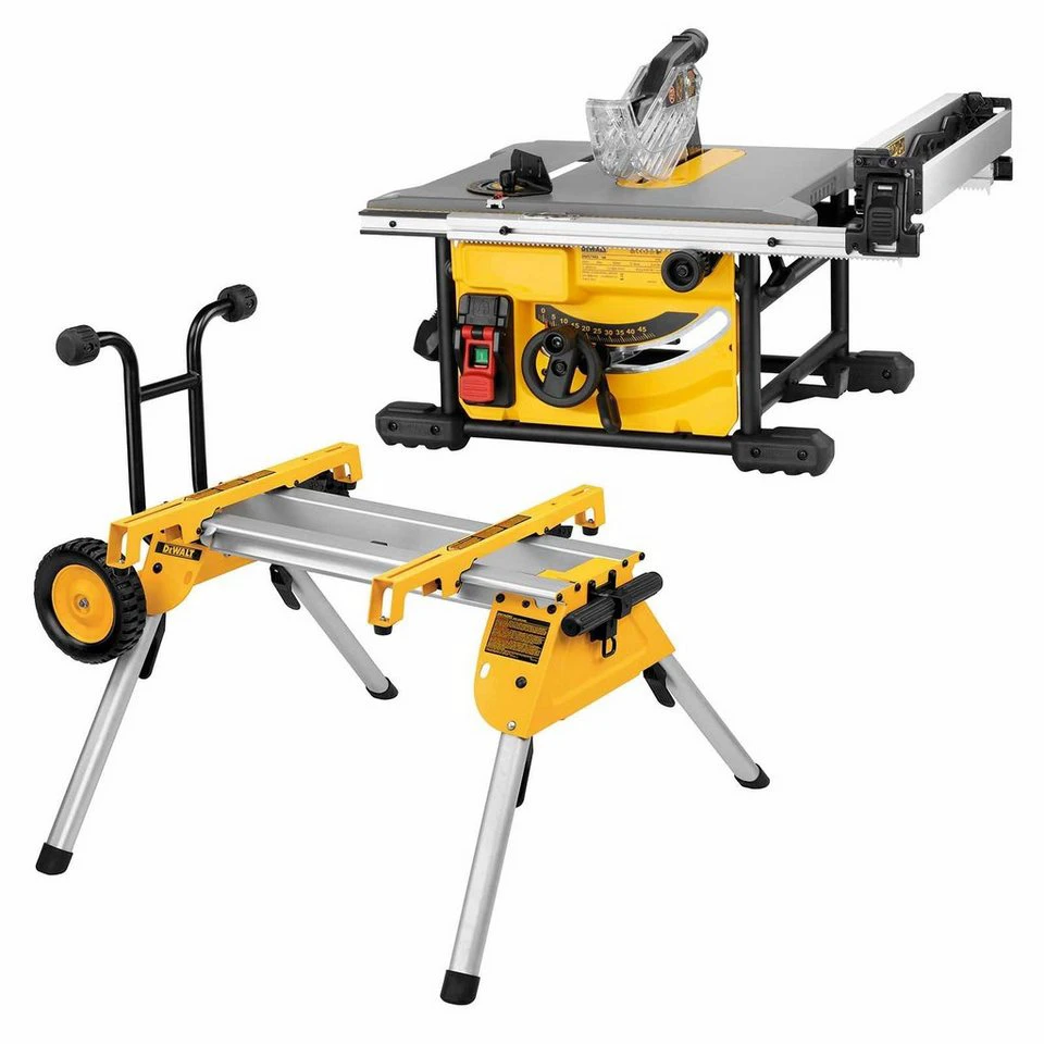 DeWalt Tischkreissäge DWE7485RS-QS mit Untergestell 1850 Watt Kreissäge