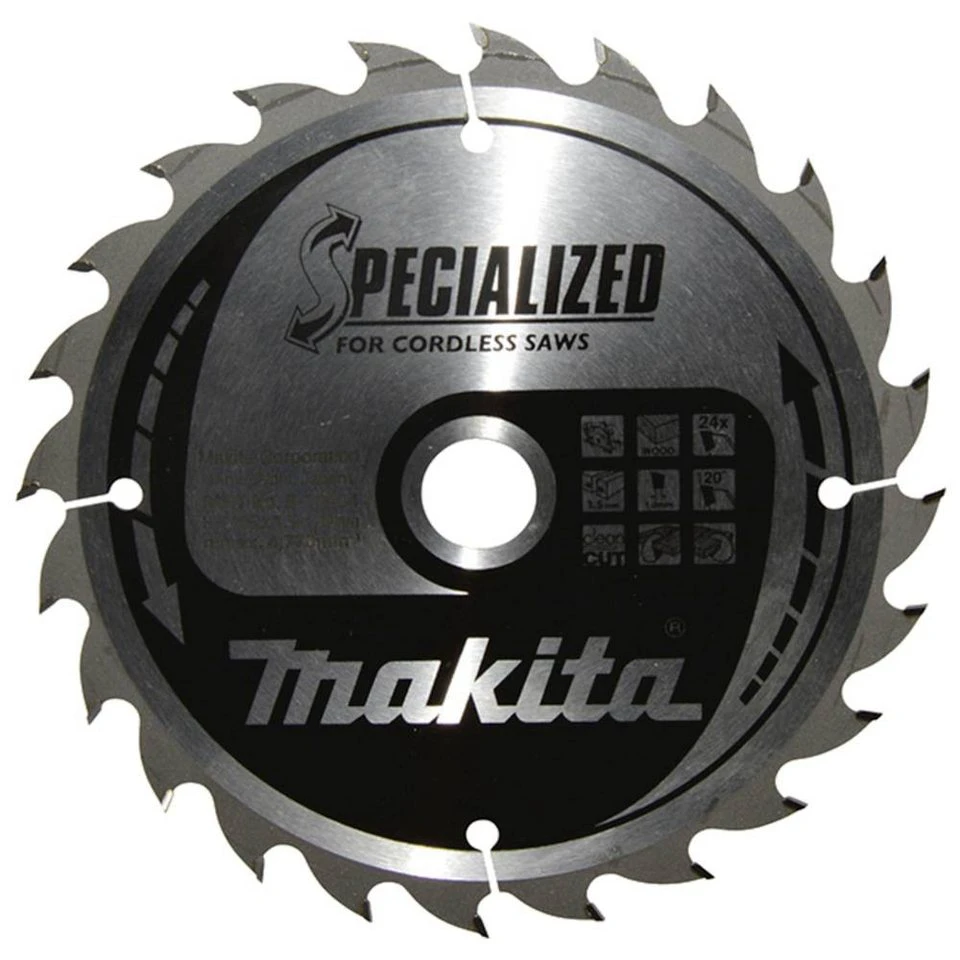 Makita Kreissägeblatt 165x20x24Z B-32904 für Akku-Handkreissägen