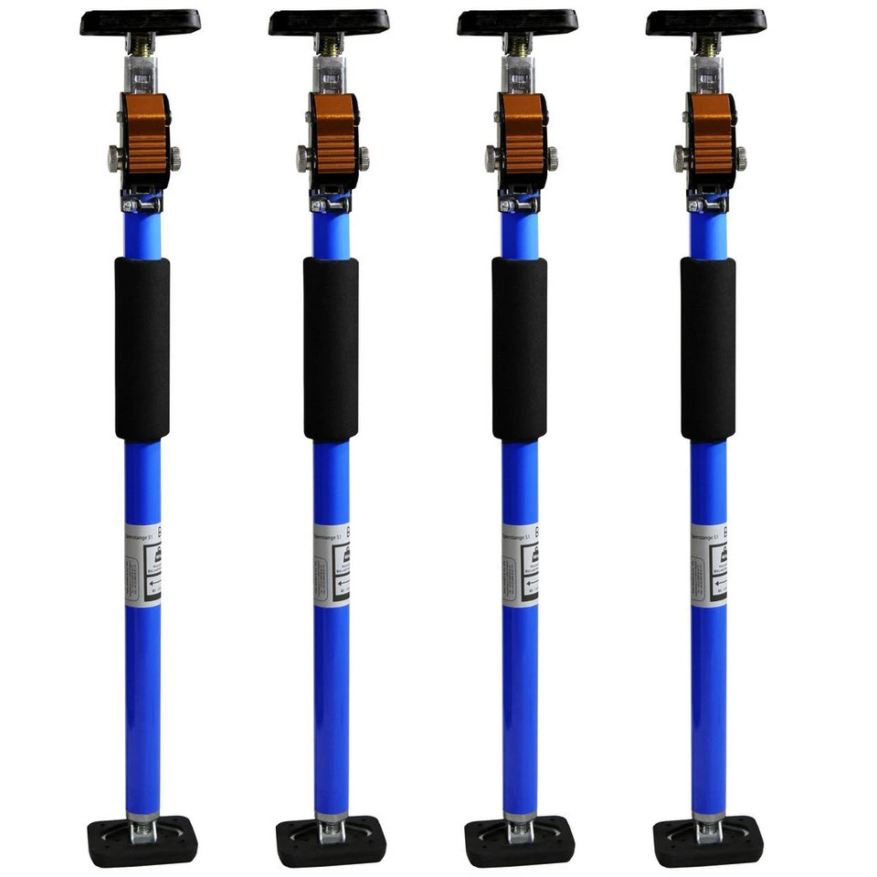 HELO24 Montageklemme Sperrstange 65-115 cm Ladungssicherung 60 kg verstellbar S1 4x