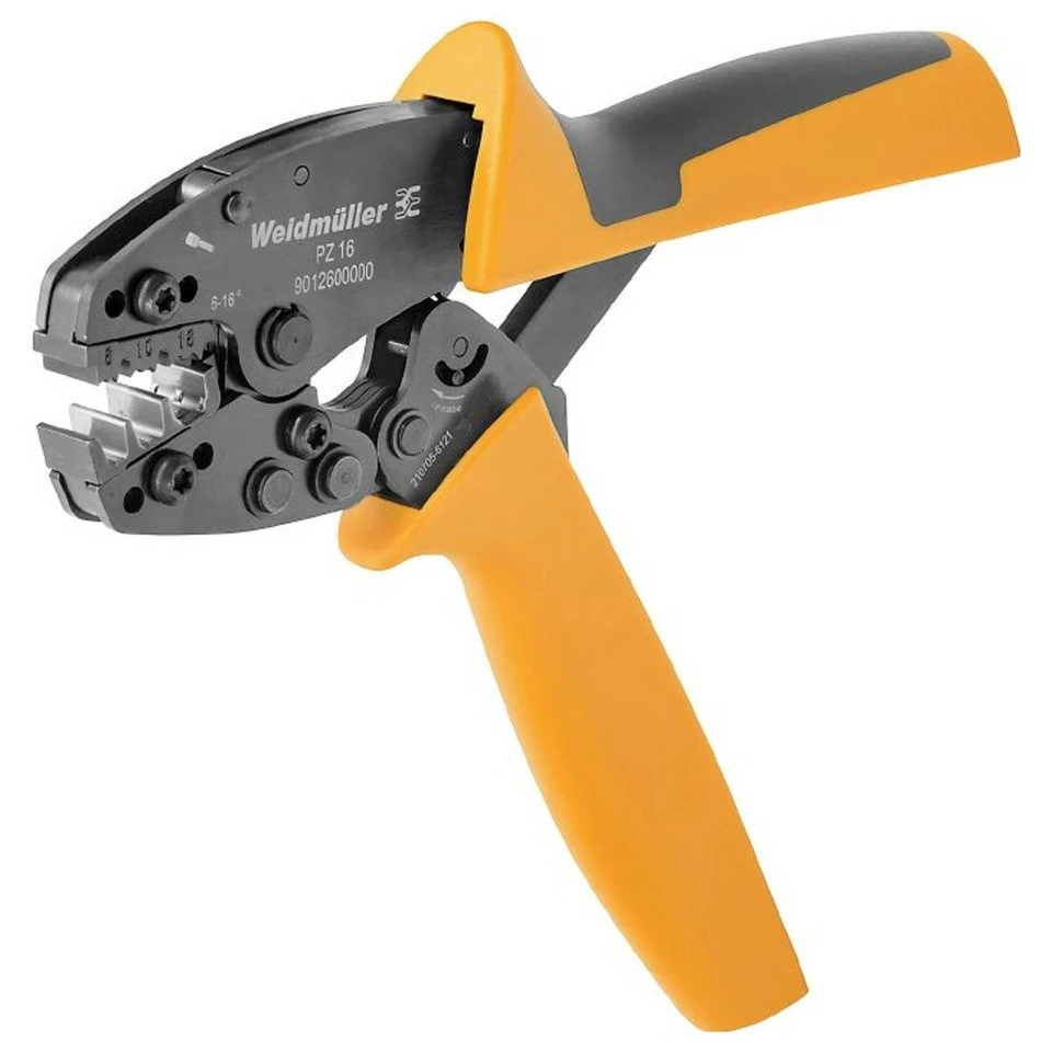 Weidmüller PZ 16 9012600000 Crimpzange Aderendhülsen 6 bis 16 mm² Indent-Crimp