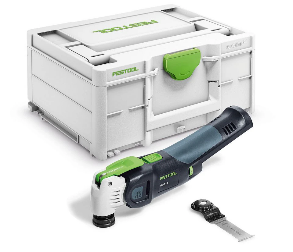 Festool Akku-Oszillierer OSC 18 E-Basic VECTURO StarlockMax bürstenlos