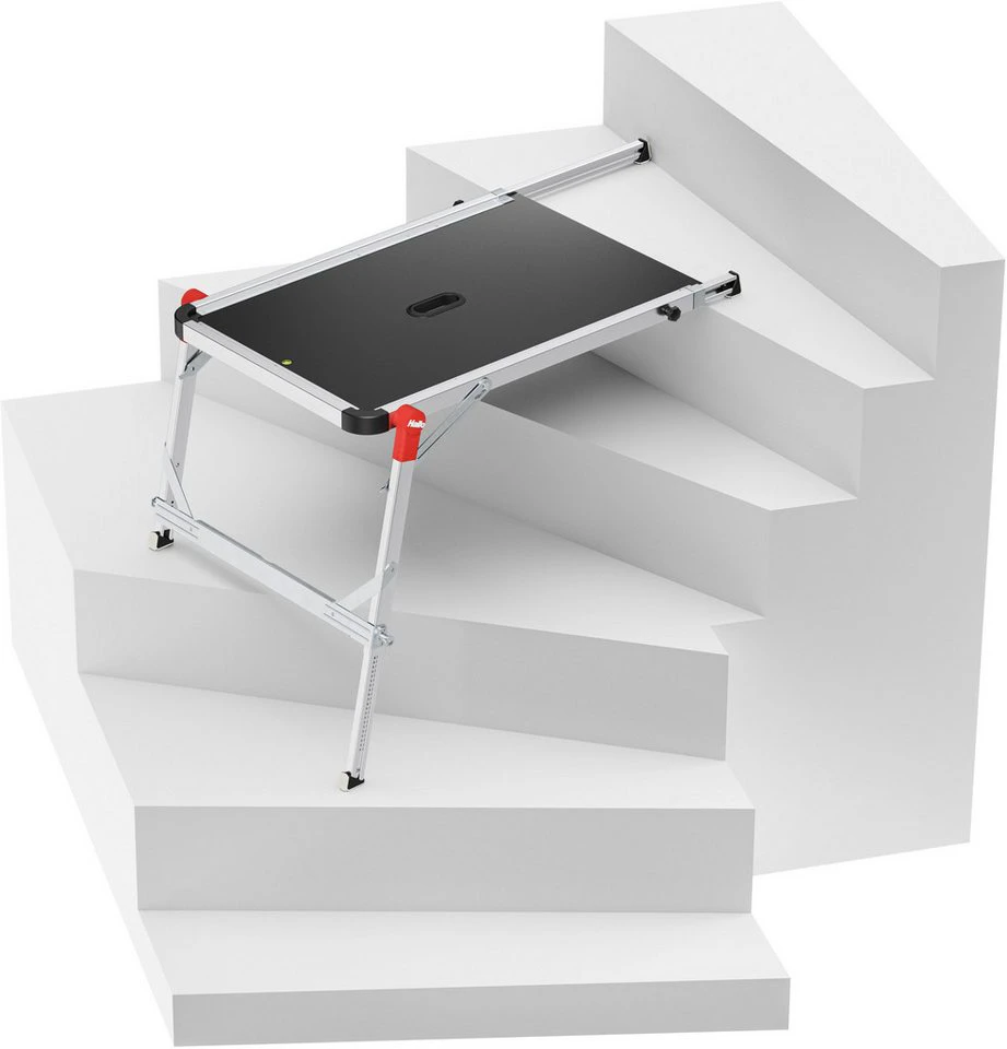 Hailo Arbeitsplattform TP2 Pro Treppenpodest höhenverstellbar 54-82 cm