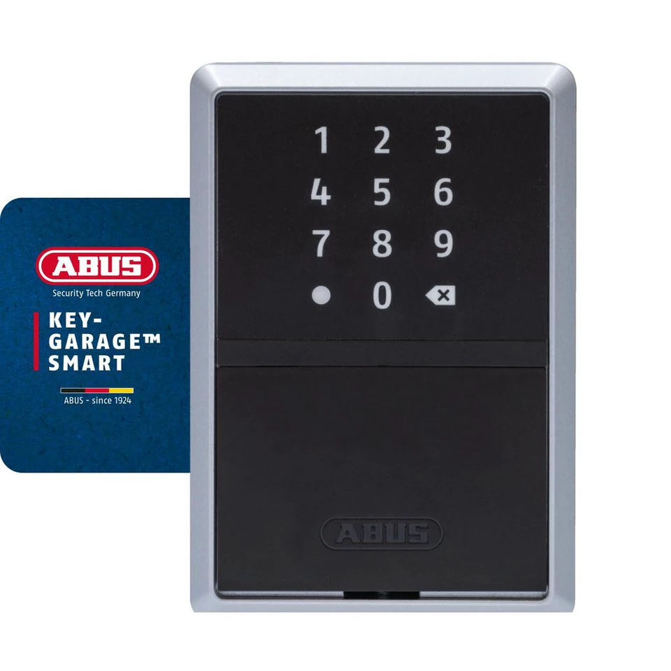 ABUS KEYGARAGE One Schlüsselkasten Schlüsselbox schwarz-silber