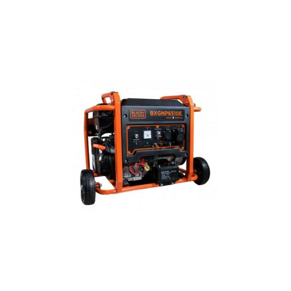 Black + Decker Stromgenerator BXGNP6510E 6500 W Benzin AVR