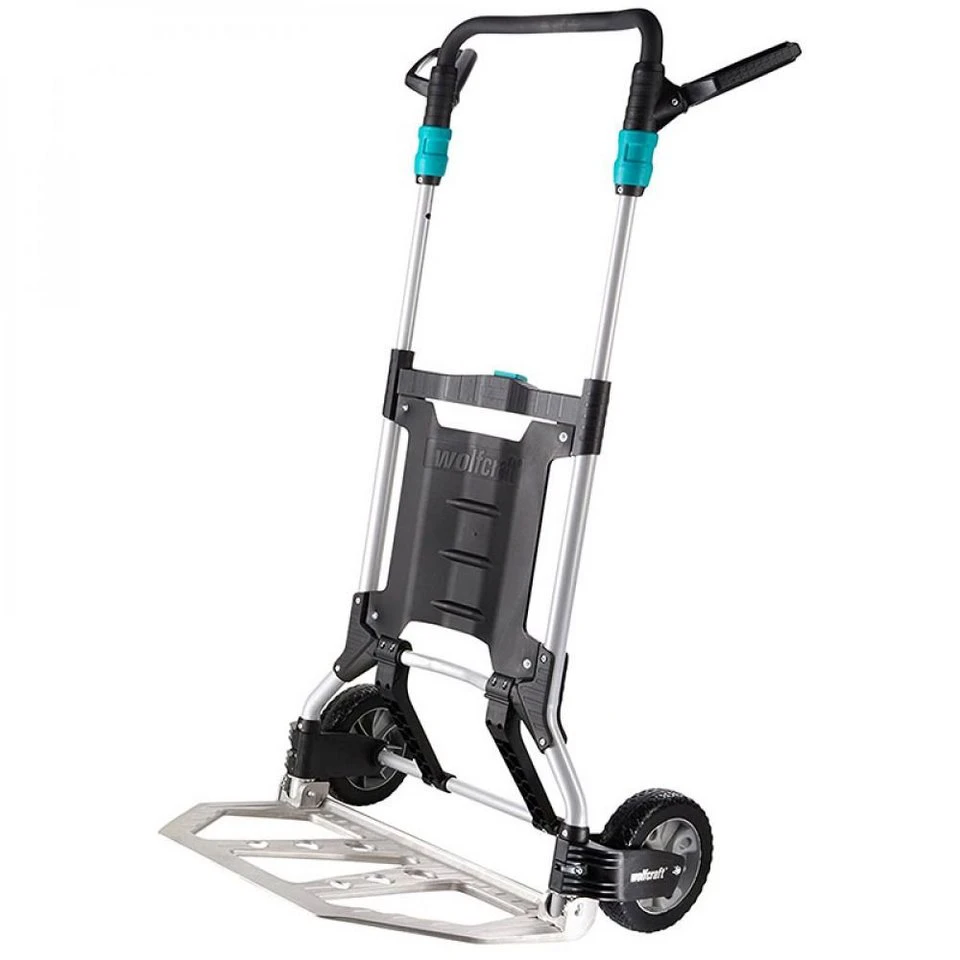 Wolfcraft Transportsystem TS 1500 Profi Sackkarre klappbar 200 kg große Schaufel