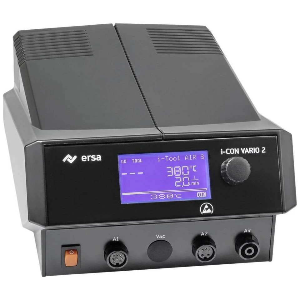 Ersa i-CON VARIO 2 MK2 Mehrkanal-Löt- und Entlötstation 200W 230V antistatisch