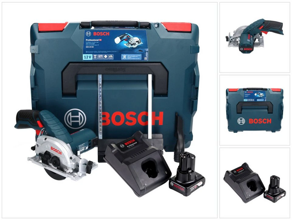 Bosch GKS 12V-26 Professional Akku-Handkreissäge 12 V 85 mm 6,0 Ah