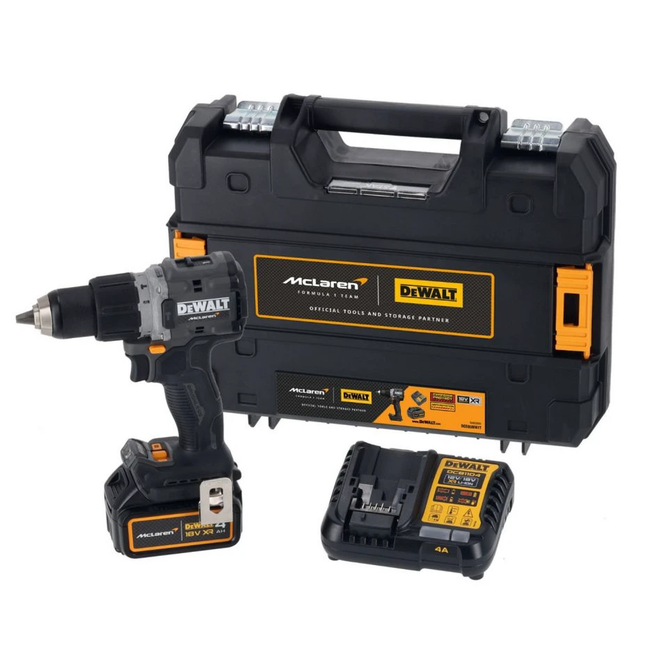DeWalt Akku-Schlagbohrschrauber DCD85MM1T-QW 18 V XR McLaren Design 4,0 Ah