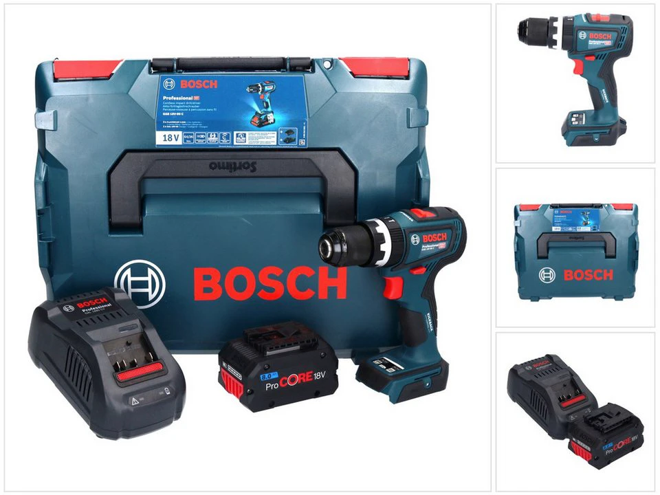 Bosch Professional GSB 18V-90 C Akku-Schlagbohrschrauber 18 V 64 Nm bürstenlos