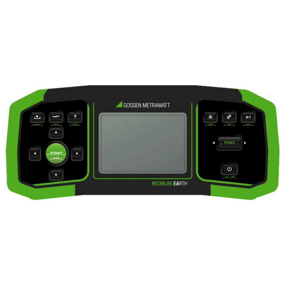Gossen Metrawatt METRALINE Earth Erdungsmessgerät 3-Leiter 4-Leiter Wenner USB