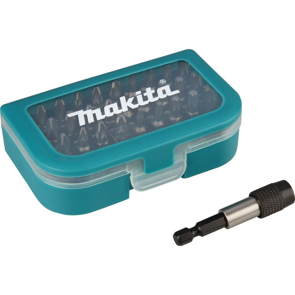 Makita Bohrer- und Bitset P-73374 31-teilig 1/4" mit Bithalter