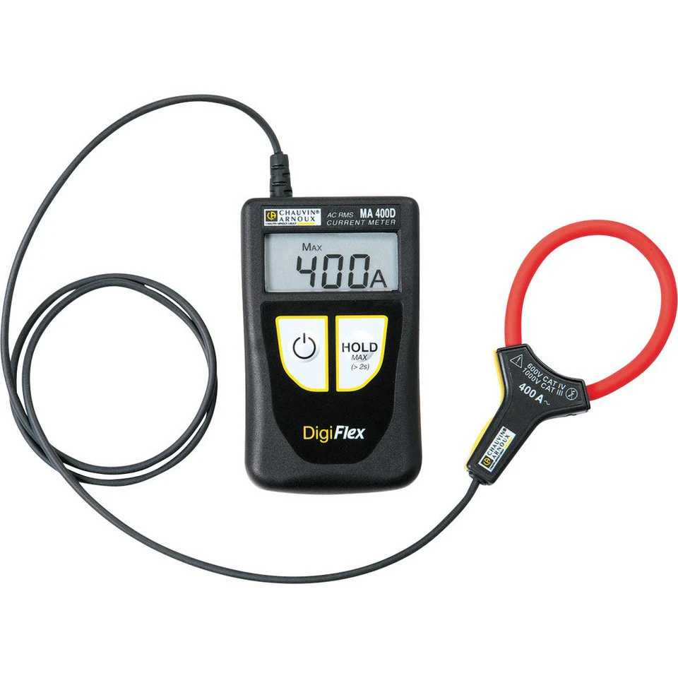Chauvin Arnoux MA 400D-170 Stromzange digitales TRMS-Amperemeter 400 A flexibler Stromwandler