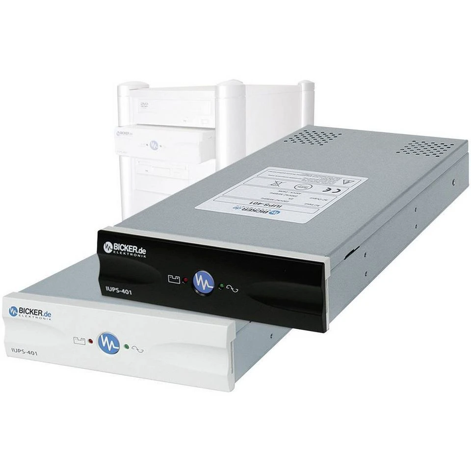 Bicker Elektronik USV-Anlage IUPS-401 PC-Einbau USB 400 VA