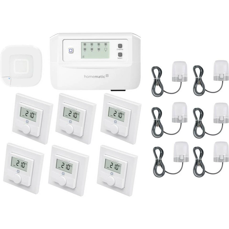 Homematic IP Smart-Home Starter-Set 161314A0 161656A0 6x156669A0 6x153309A0