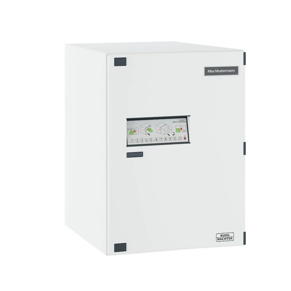 BURG-WÄCHTER Paketkasten eBoxx GV 645 W 41940 weiß Stahl 197 l
