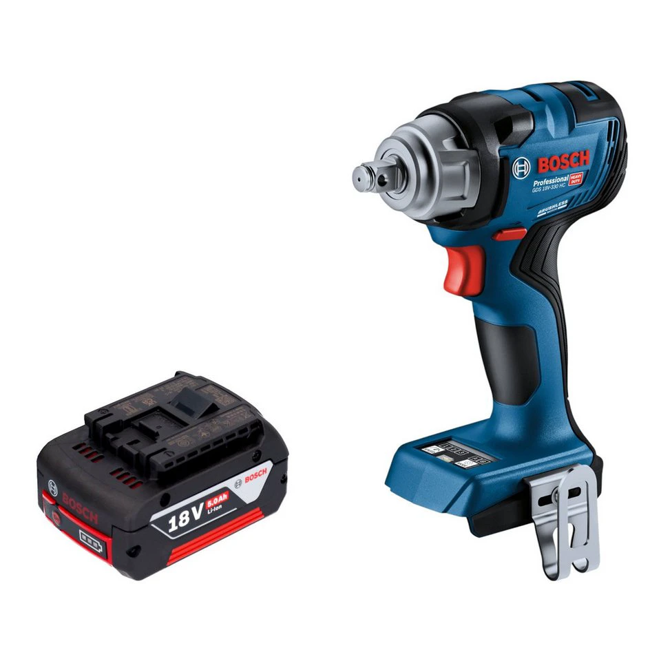 Bosch Professional GDS 18V-330 HC Akku-Schlagschrauber 18V 330 Nm 1x 5,0 Ah ohne Ladegerät