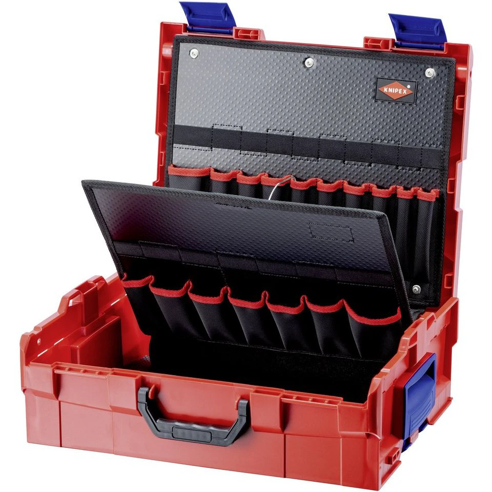 Knipex Werkzeugkoffer 00 21 19 LB Maschinenkoffer ABS Rot 442 x 357 x 15