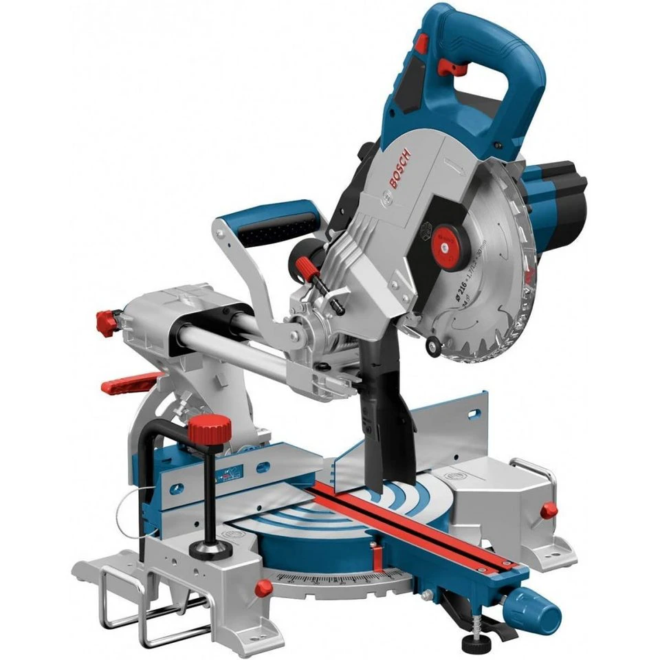 Bosch GCM 18V-216 Akku-Kapp- und Gehrungssäge BITURBO Professional mit 2 ProCORE18V 8,0Ah Akkus