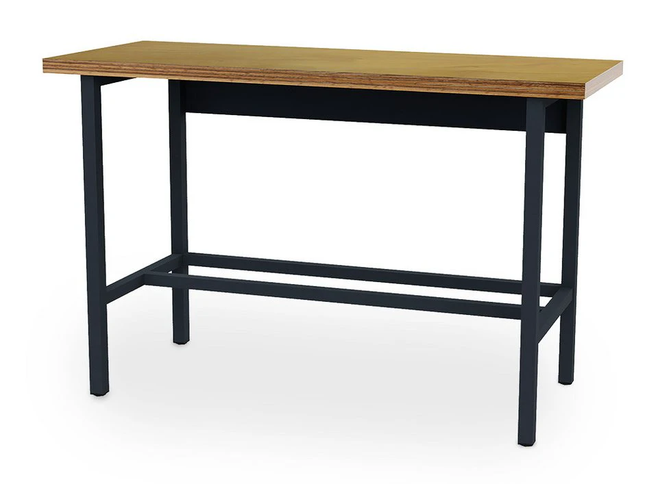 Simplaflex Arbeitstisch Kastenwerkbankgestell Buche Multiplex 1500x600x960 mm