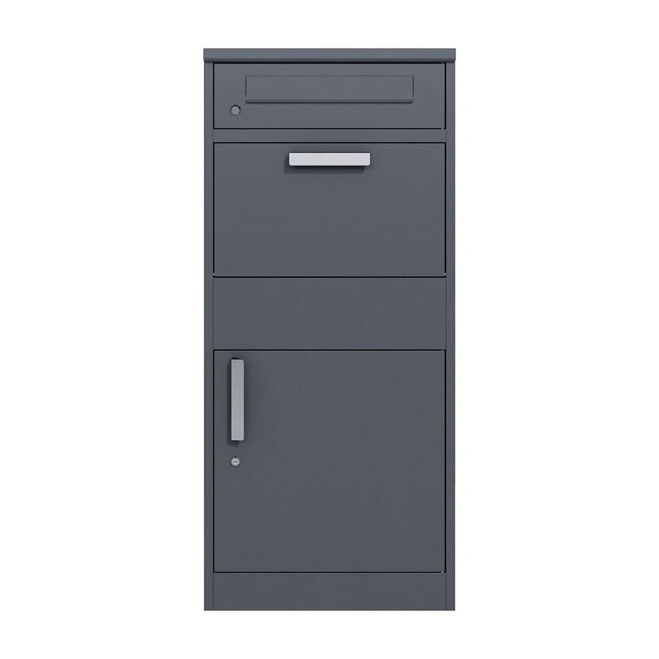 TPFGarden Paketbox SAVE Paketbriefkasten XXL Stahl verzinkt anthrazit 50,2x38,2x112,0 cm