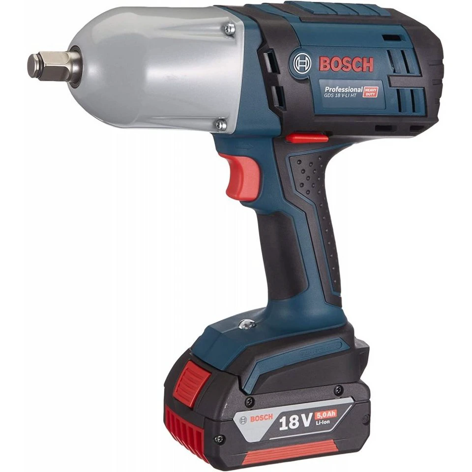 BOSCH Akku-Drehschlagschrauber GDS 18 V-LI HT Professional 650 Nm blau/schwarz