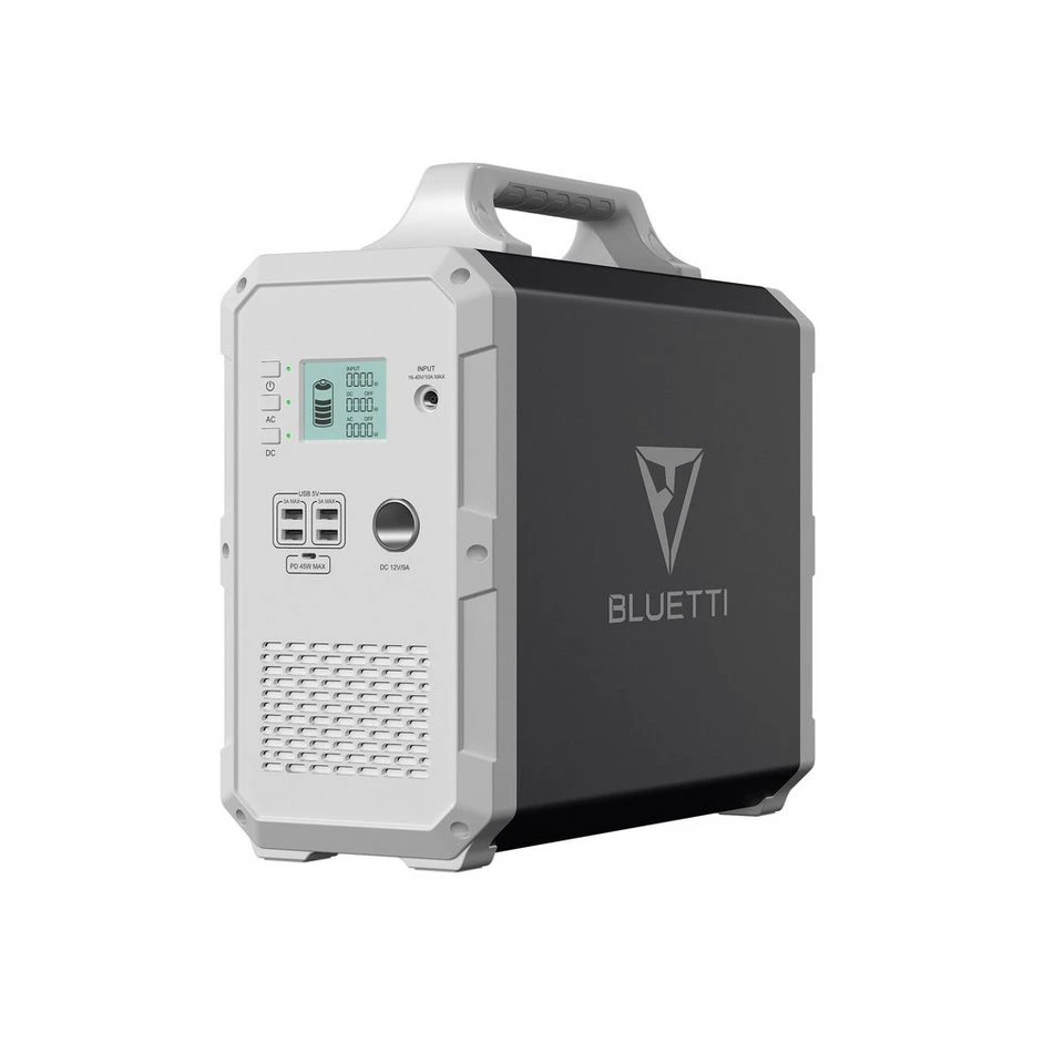 BLUETTI EB150 Tragbarer Stromgenerator Black 1500Wh 1000W