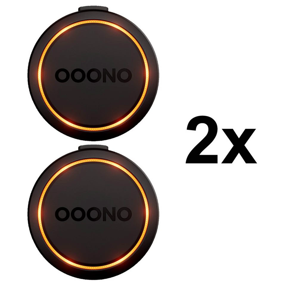 OOONO CO-Driver NO2 2 Stück Modell 2024 Blitzerwarner wiederaufladbar LED-Anzeige CarPlay Android Auto