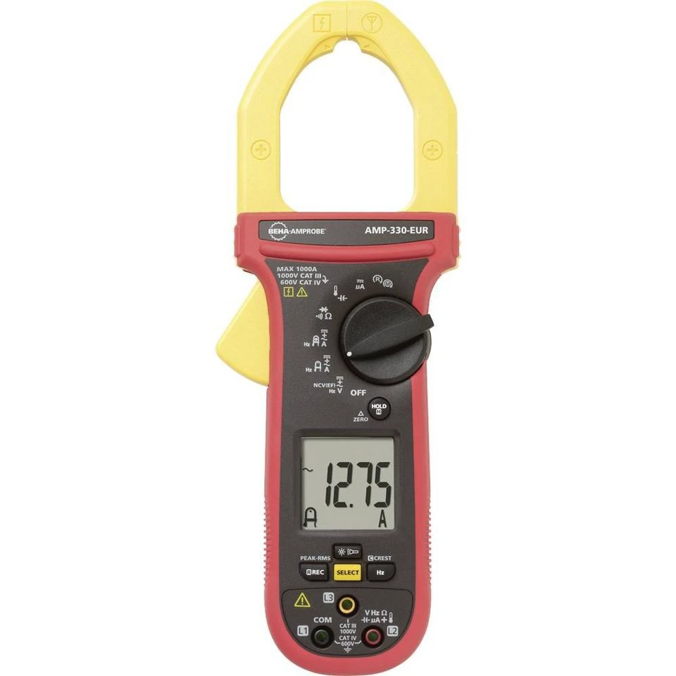 Beha-Amprobe Multimeter AMP-330-EUR AC/DC TRMS Stromzange 4560626