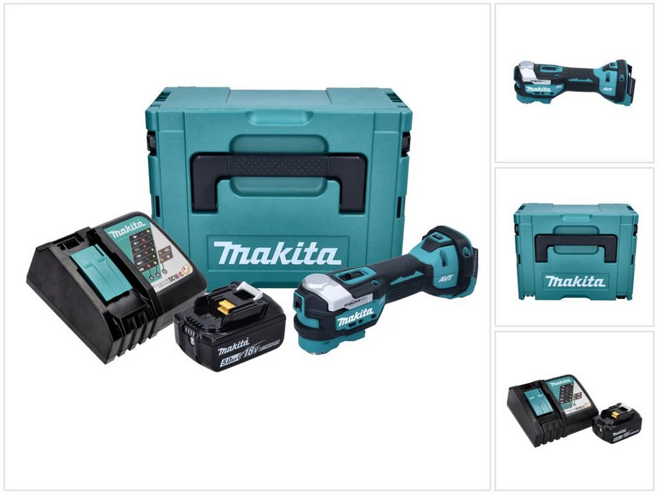 Makita DTM 52 Akku-Multifunktionswerkzeug 18 V Starlock Max Brushless