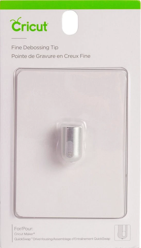 Cricut Quickswap Tool Debossing Tip Feinprägespitze für Maker Metall Keramik