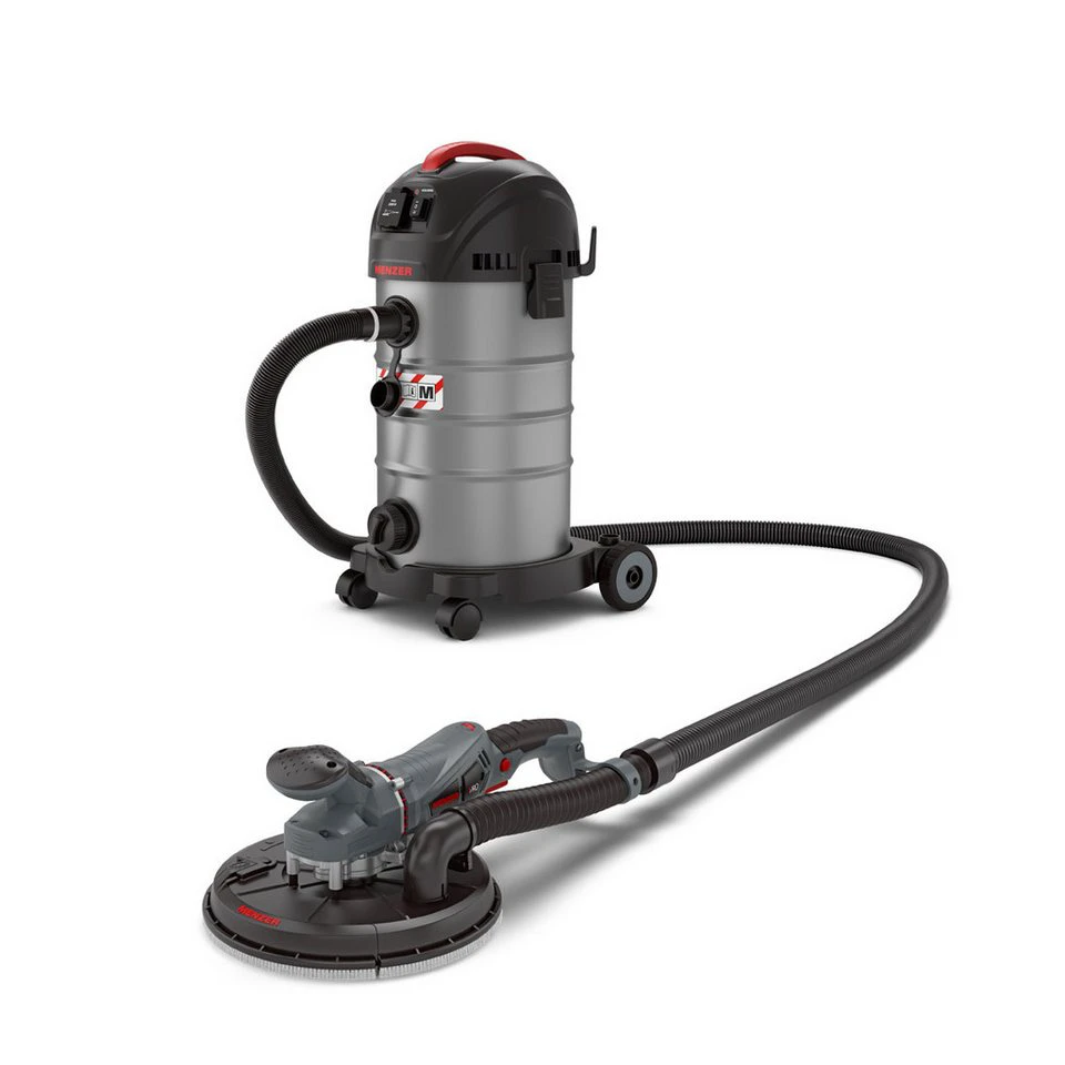 MENZER Trockenbauschleifer TBS 225 PRO mit Sicherheitssauger VCM 330 Set 1.010 W