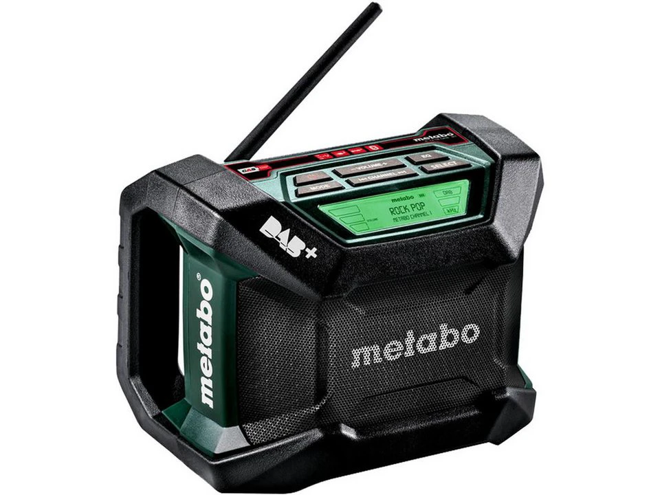 Metabo Akku-Baustellenradio R 12-18 DAB+ BT Digitalradio DAB+ FM-Tuner Bluetooth