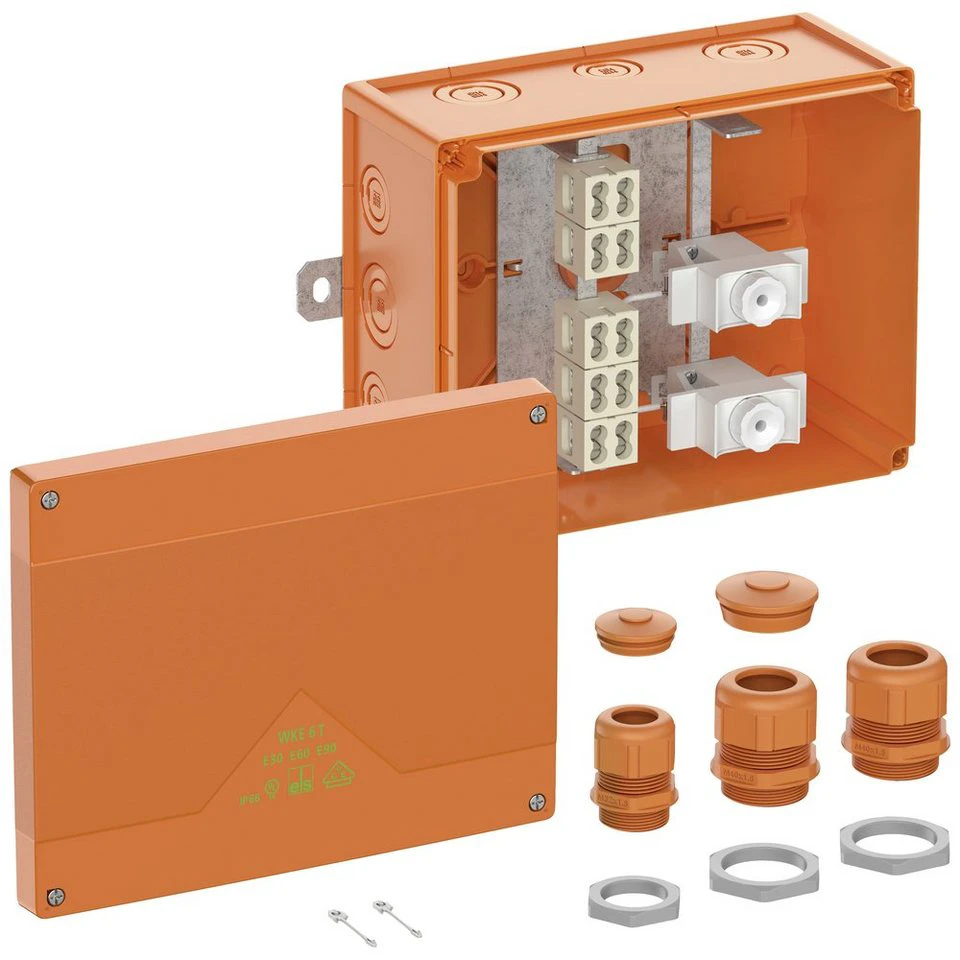 Spelsberg Verteilerbox 86963201 Abzweigkasten IP66 Orange 250 x 200 x 120 mm