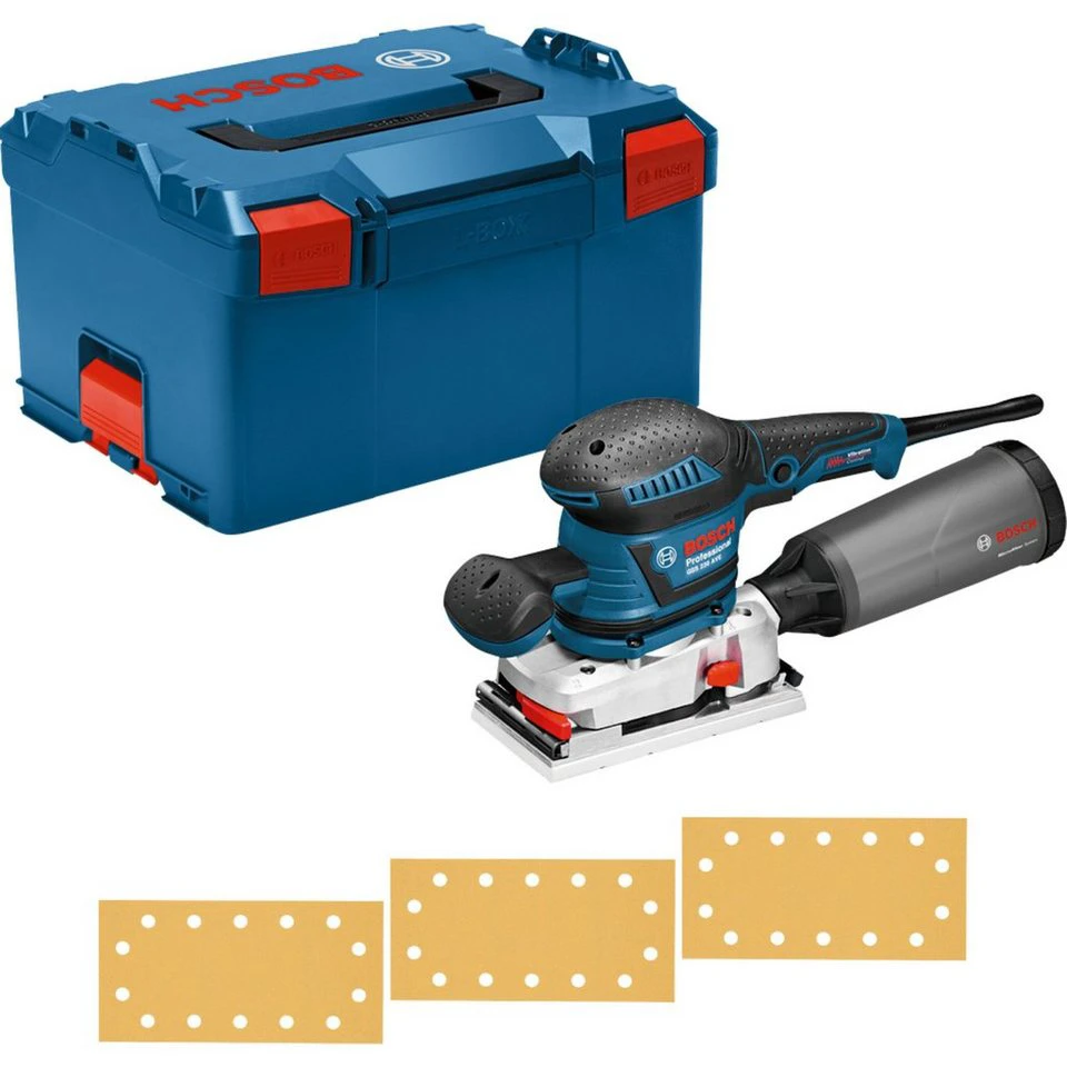 Bosch Professional Schwingschleifer GSS 230 AVE 300 Watt mit L-BOXX