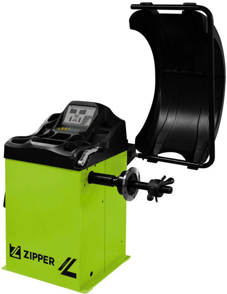 ZIPPER Reifenwuchtmaschine ZI-RWM99O für Felgen 10-24 Zoll 230 V mit Selbstdiagnose