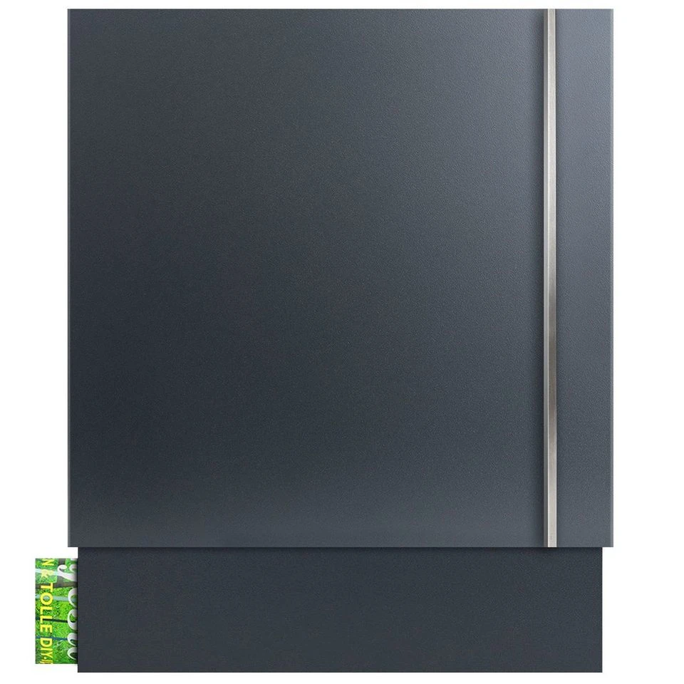 MOCAVI Briefkasten Premium-Box 610 RAL 7016 Zeitungsfach Edelstahl-Griff
