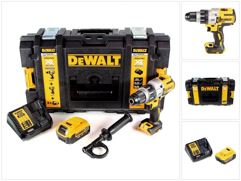 DeWalt Schlagbohrschrauber DCD 996 M1 18 V 95 Nm Brushless 1x Akku 4,0 Ah