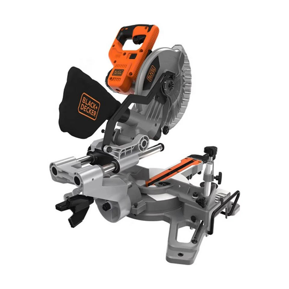 Black+Decker Kapp- und Gehrungssäge BES701-QS 1500 W 216 mm