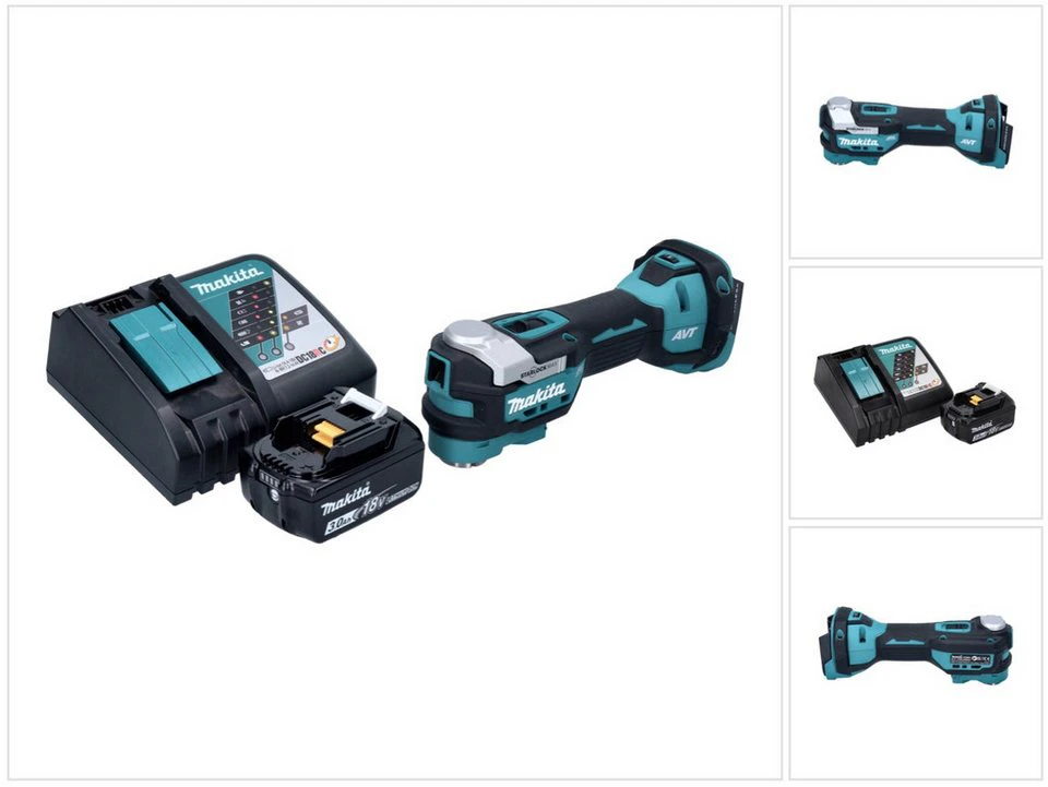 Makita DTM 52 Akku-Multifunktionswerkzeug 18 V Starlock Max Brushless