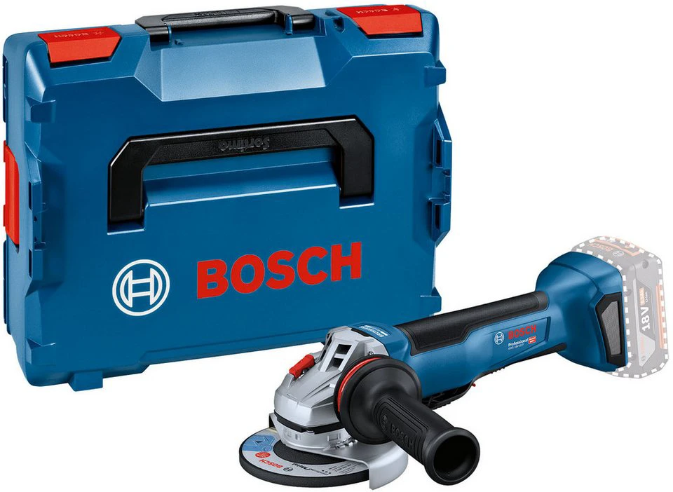 Bosch Professional Akku-Winkelschleifer GWS 18V-10 P in L-BOXX ohne Akku ohne Ladegerät