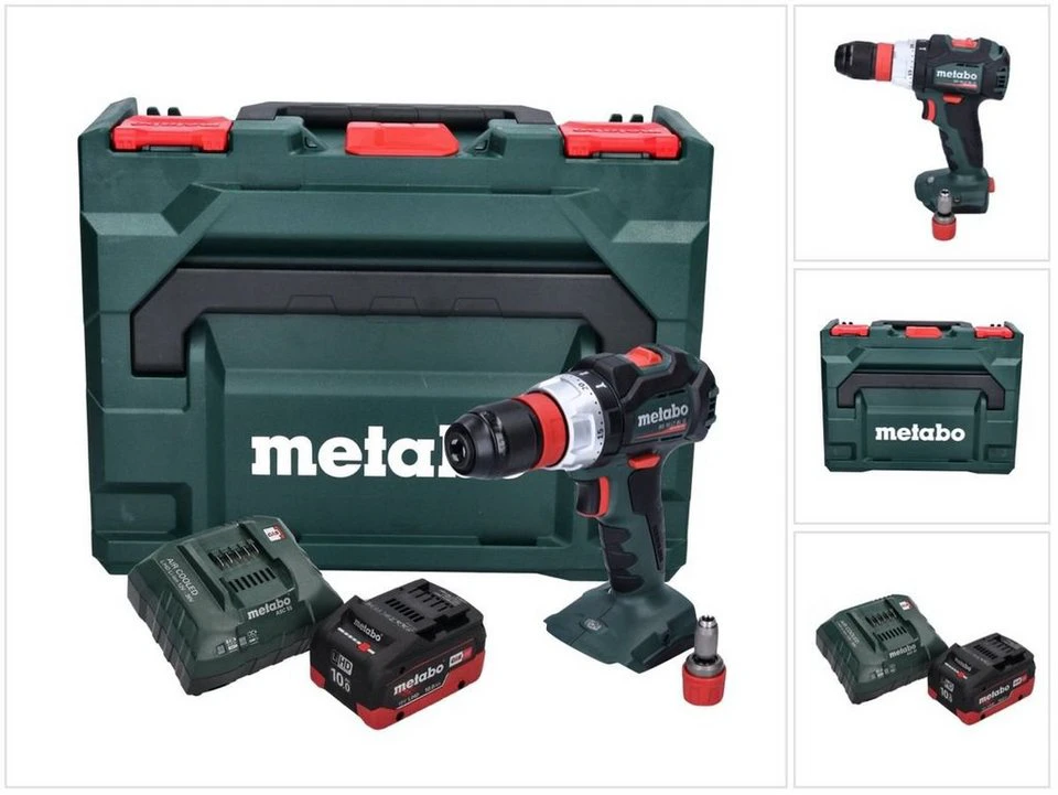 Metabo BS 18 LT BL Q Akku Bohrschrauber 18 V 75 Nm Brushless 10,0 Ah