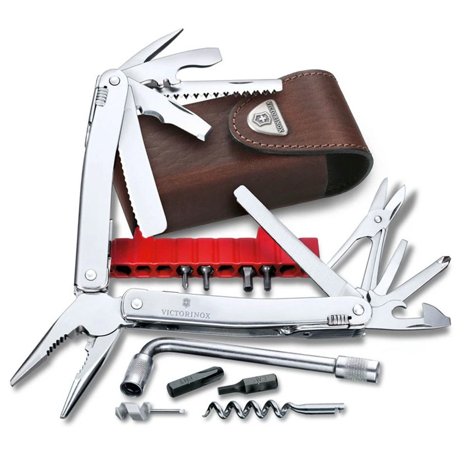 Victorinox Swiss Tool Spirit XC Plus 3.0238.L Multitool 105 mm mit Lederetui