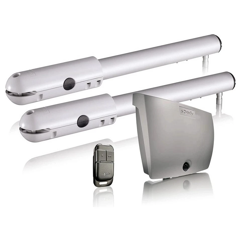 Somfy Drehtorantrieb SGS 201RTS 2400780 Motorisierungskit für Pendeltor mit Fernbedienung