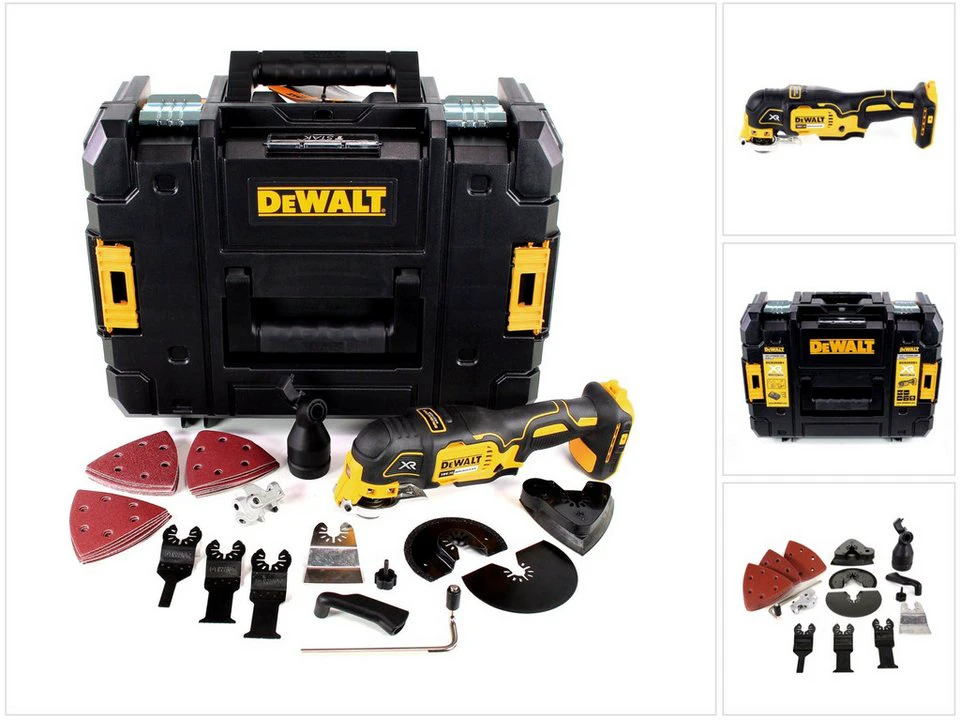 DeWalt Akku-Multifunktionswerkzeug DCS 355 NT Oszillierer 18V Brushless TSTAK
