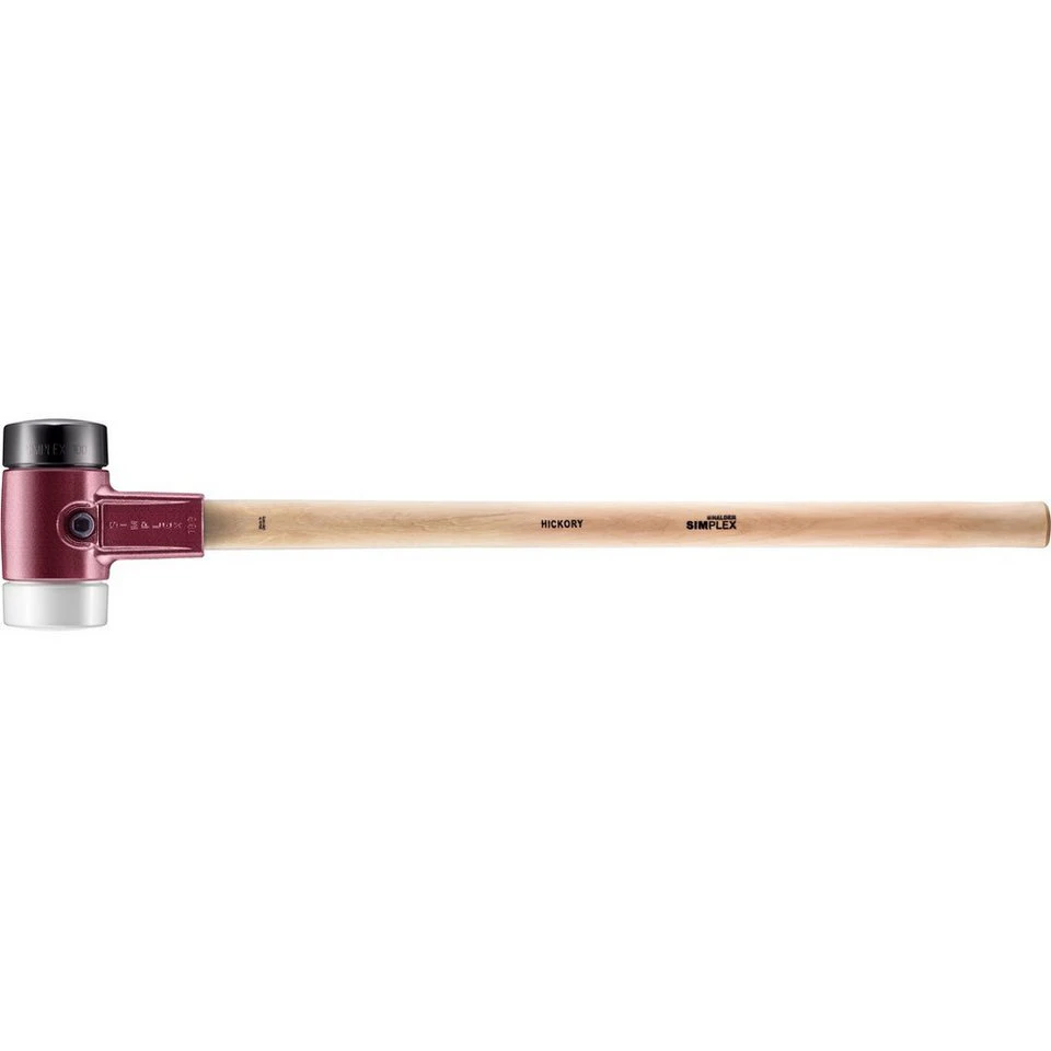 HALDER SIMPLEX-Vorschlaghammer 3027 Ø 100 mm Gummikomposition Superplastik